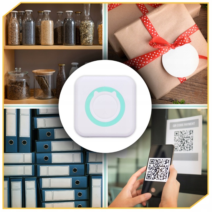 DRUKUŚ MINI DRUKARKA TERMICZNA BEZPRZEWODOWA DLA DZIECI PAPIER TERMICZNY EAN (GTIN) 5906700045820
